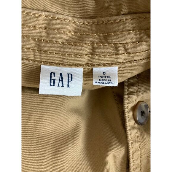 Gap playsuit Romper  oversized  cotton khaki brown 36 chest - Picture 4 of 5